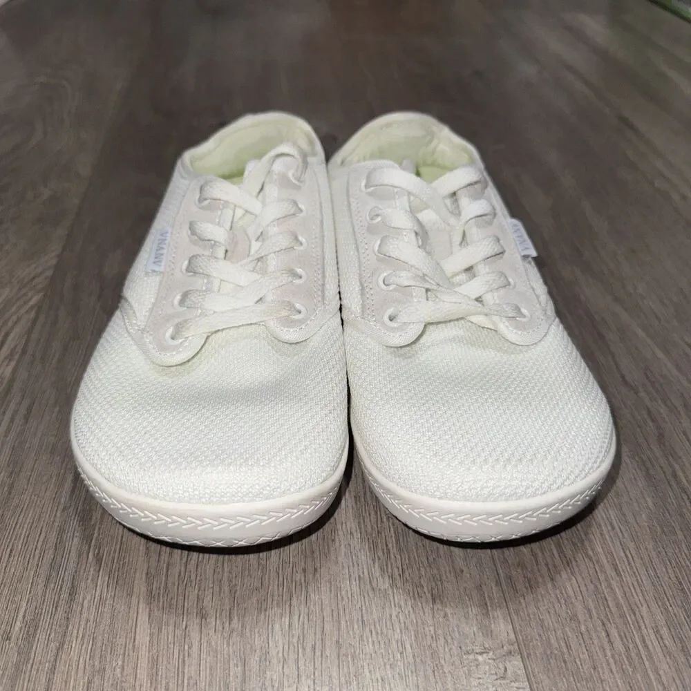 VNANV Barefoot Minimalist Walking Shoes Men's EU 39 US 6.5 Wide Toe White Mesh - Picture 2 of 7